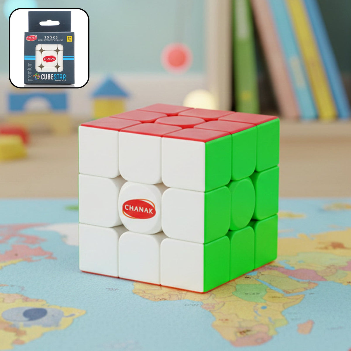 3x3 Stickerless Speed Cube