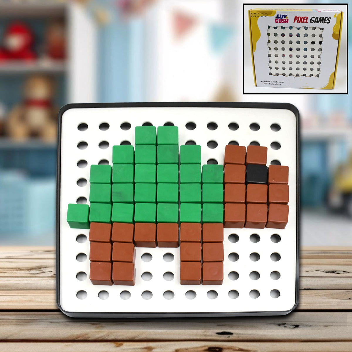 Pixel Cubes Math & Brain Game
