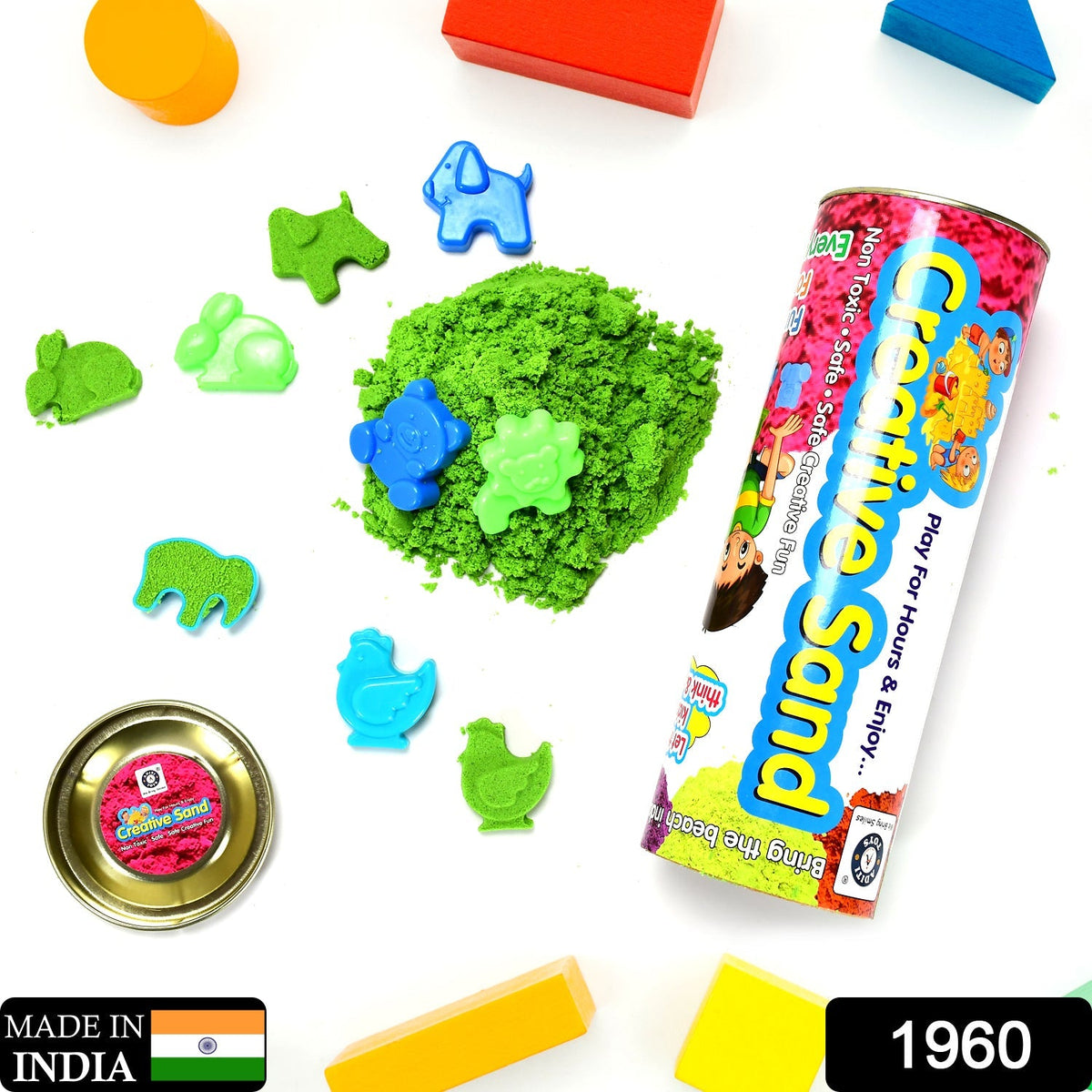 Kinetic Sand Kit – Mess-Free Creative Play