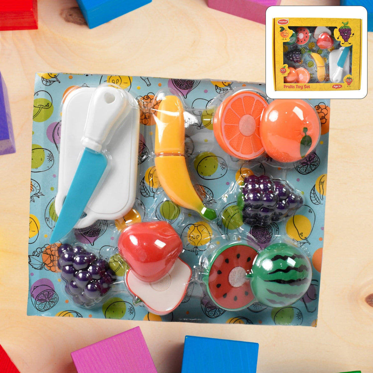 Fruit Cutting Pretend Play Set