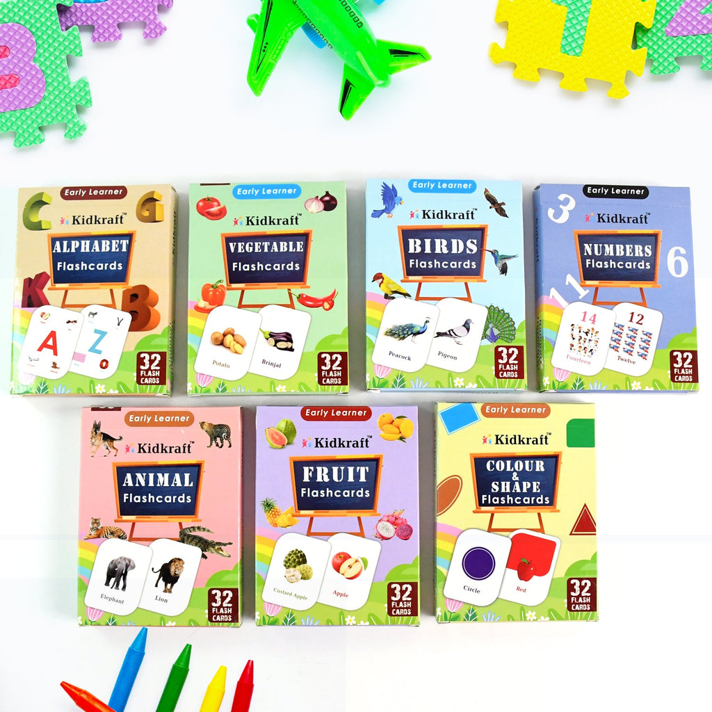 Early Learner Flashcards – 224 Cards