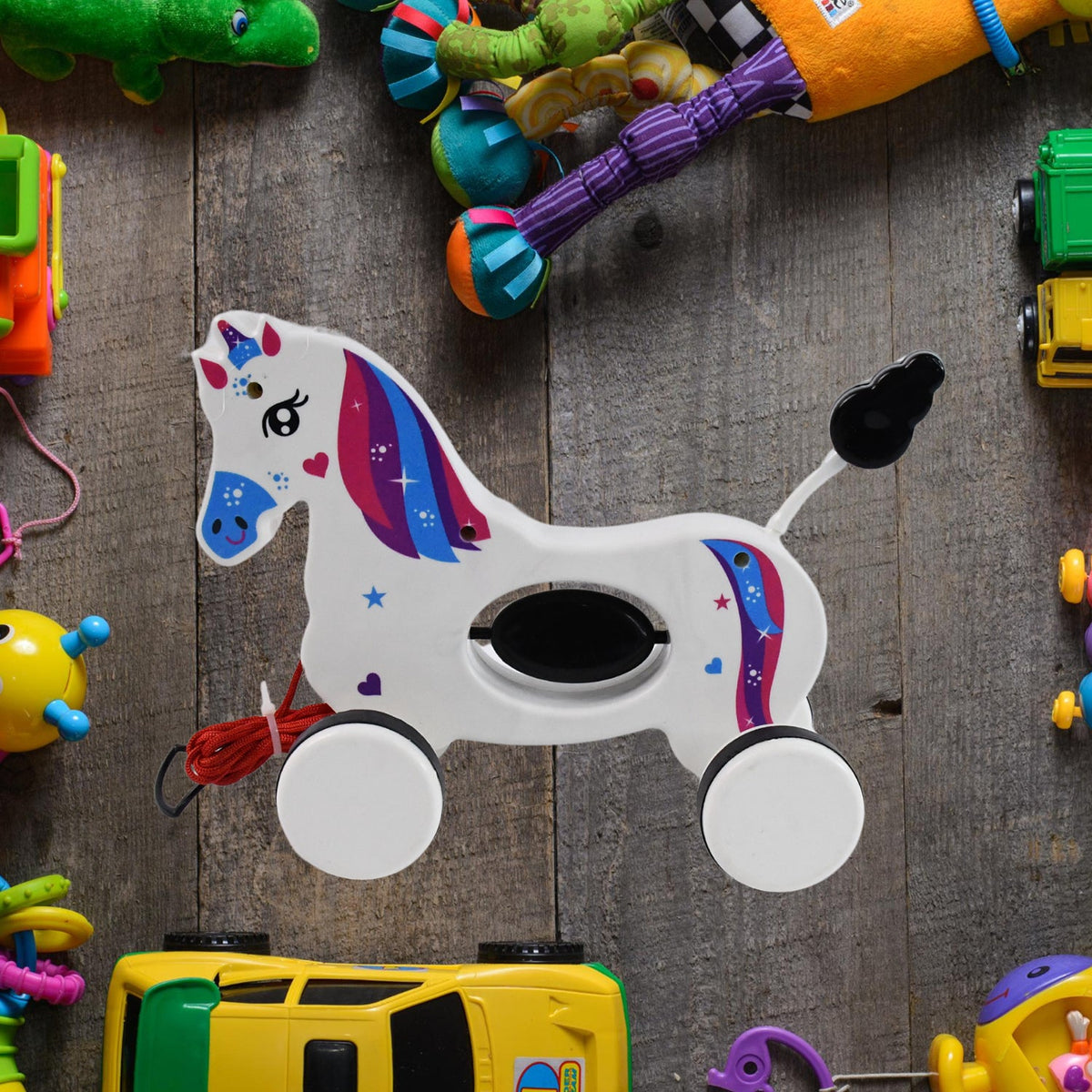Unicorn Pull-Along Toy
