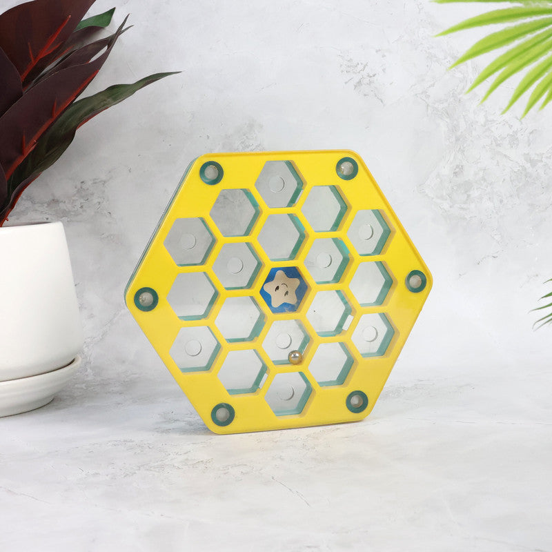 Hexagon Maze Ball Brain Teaser