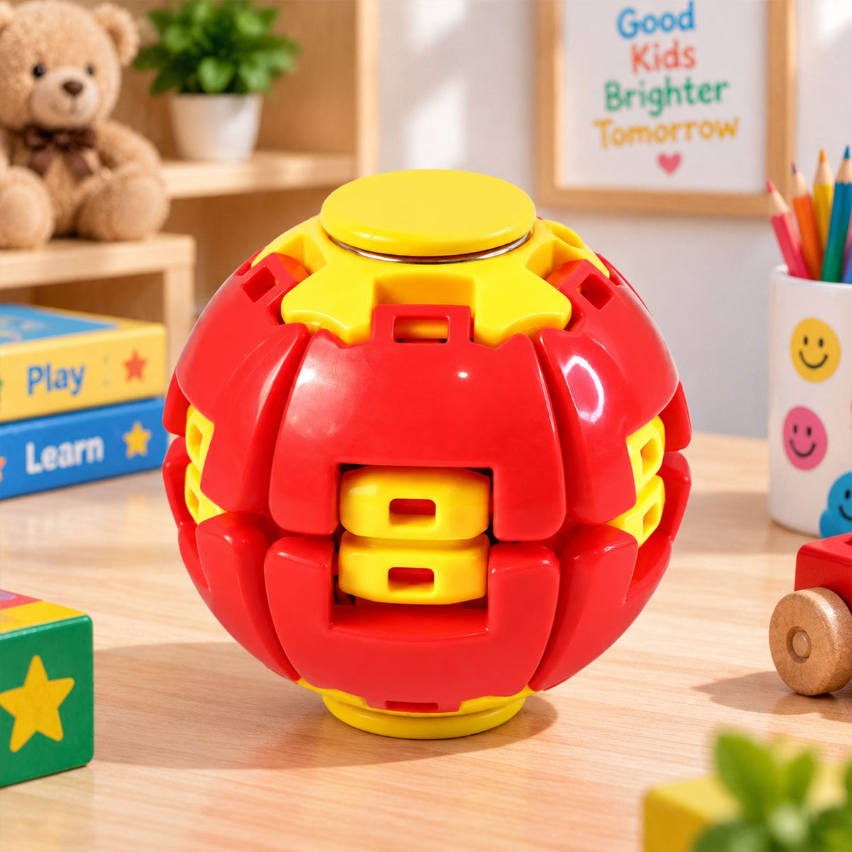 Transforming Spinner Ball