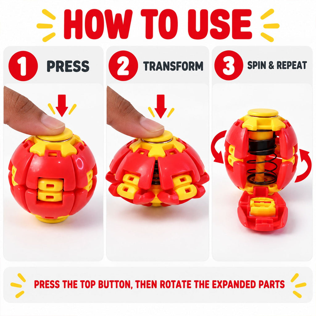 Transforming Spinner Ball