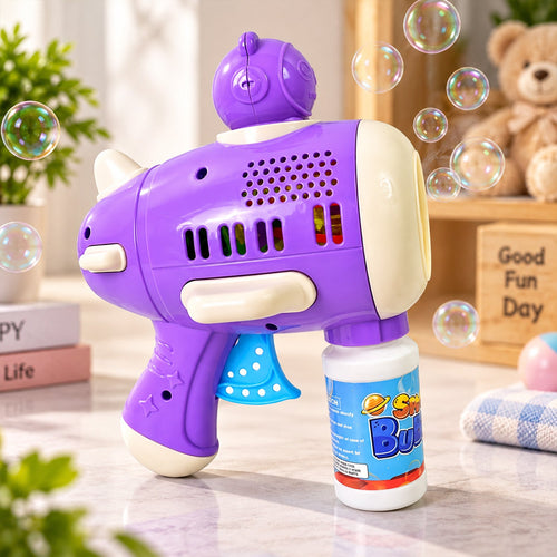 Automatic LED Bubble Gun