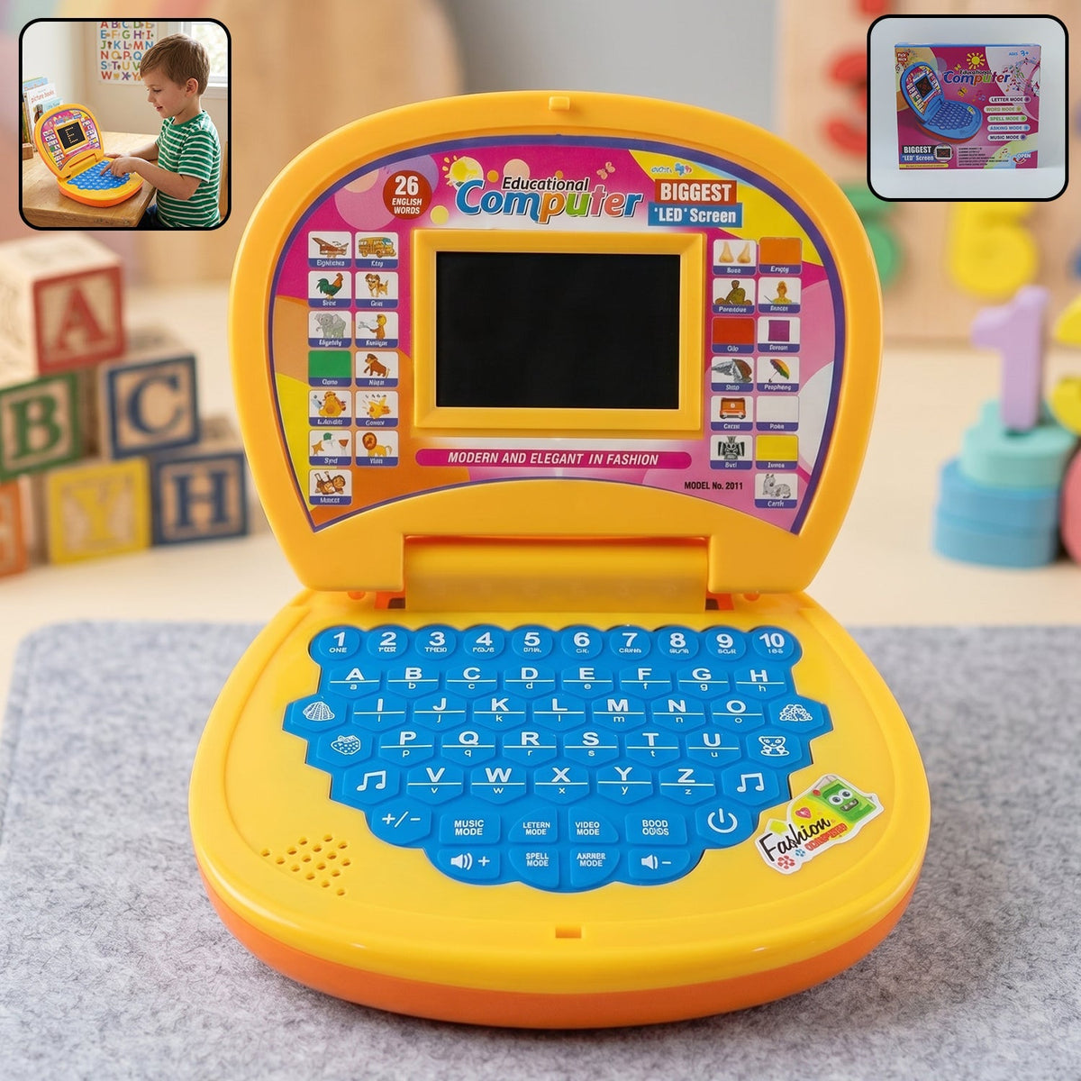 Kids Educational Learning Laptop
