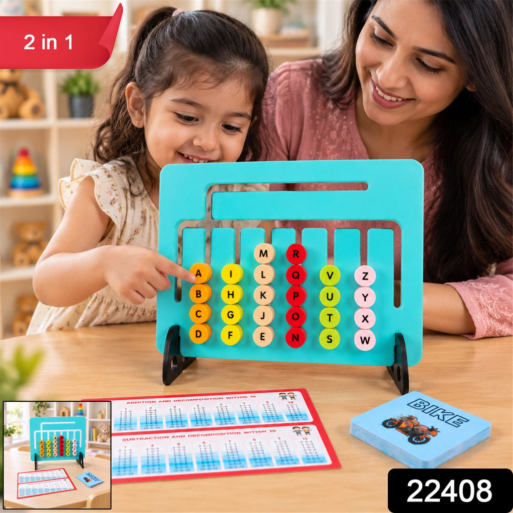 2-in-1 ABC & Maths Activity Board