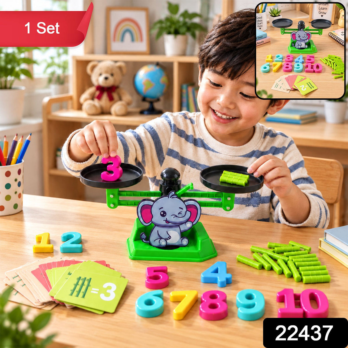 Math Balancing Scale Game