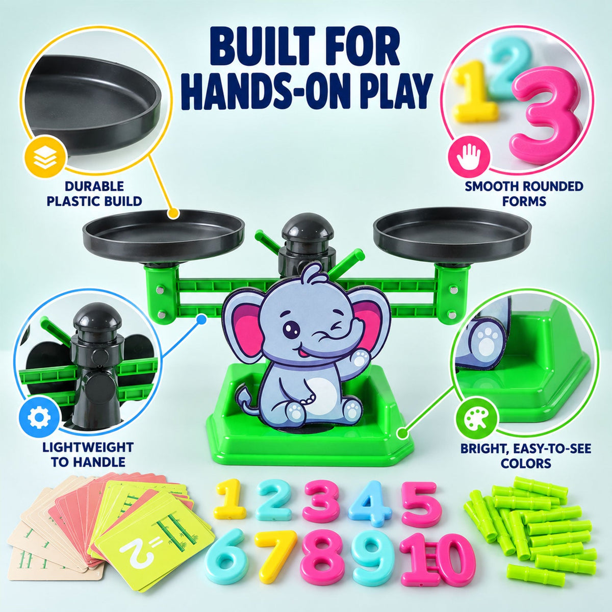 Math Balancing Scale Game