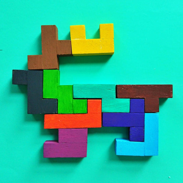 Wooden Brain Booster Mind Game