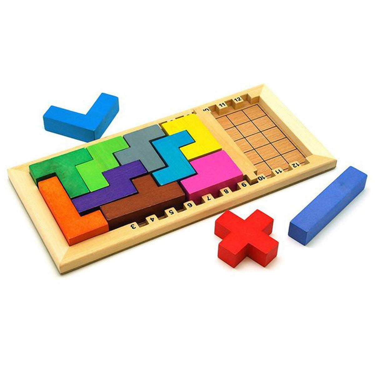 Wooden Brain Booster Mind Game