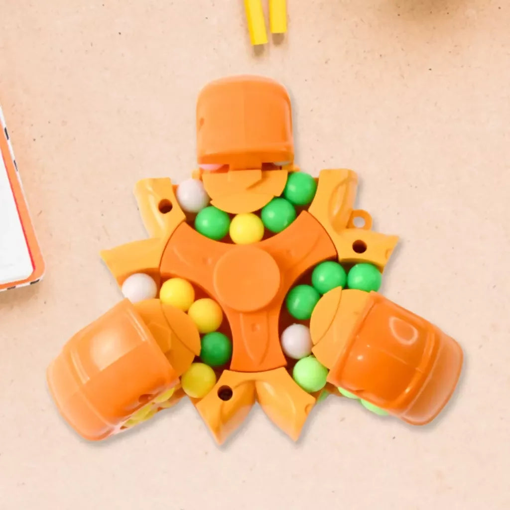 3-Wheel Spinning Bead Puzzle