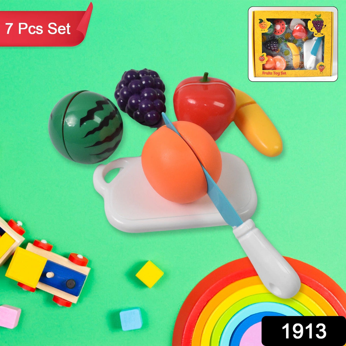 Fruit Cutting Pretend Play Set