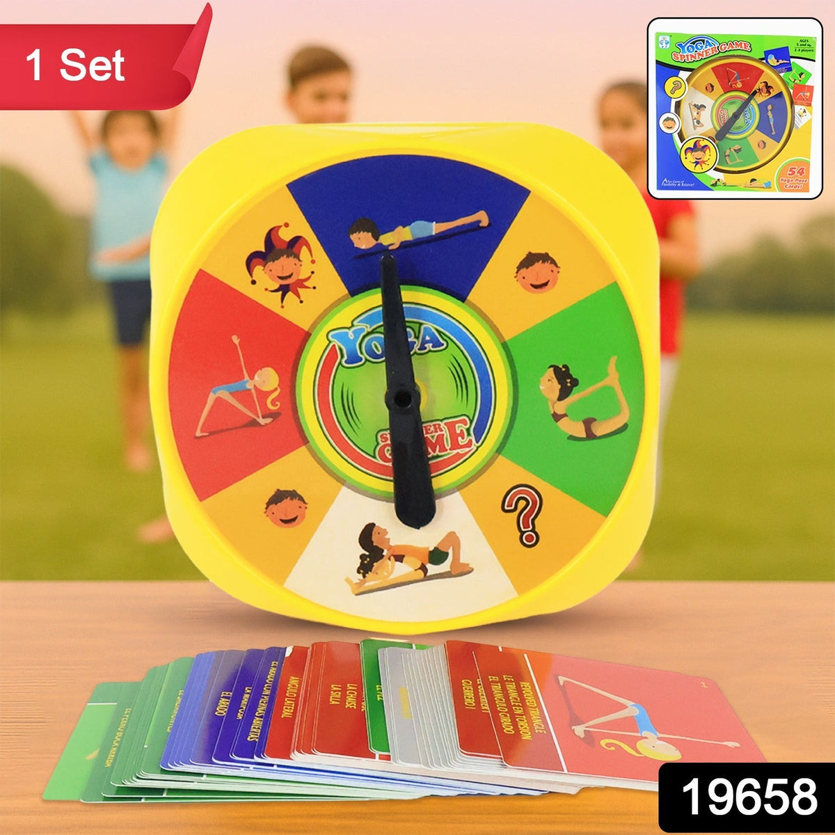 Yoga Spinner Family Party Game