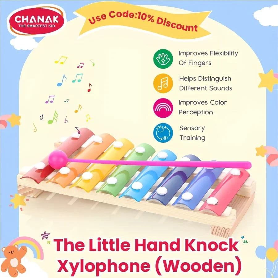 Knock & Play Xylophone Hammer Toy