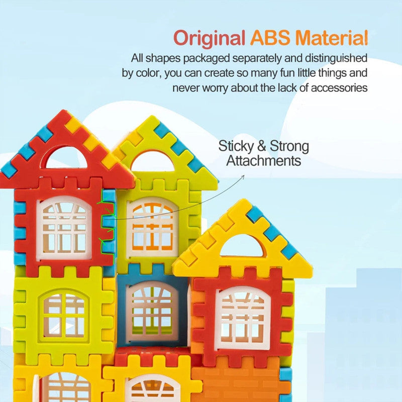 90-Piece Educational Building Blocks