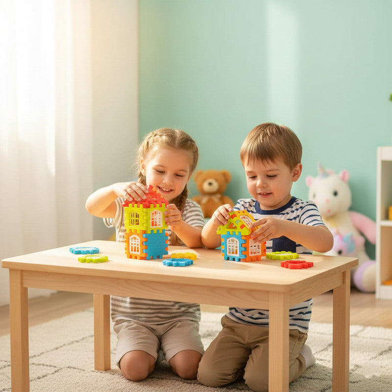90-Piece Educational Building Blocks