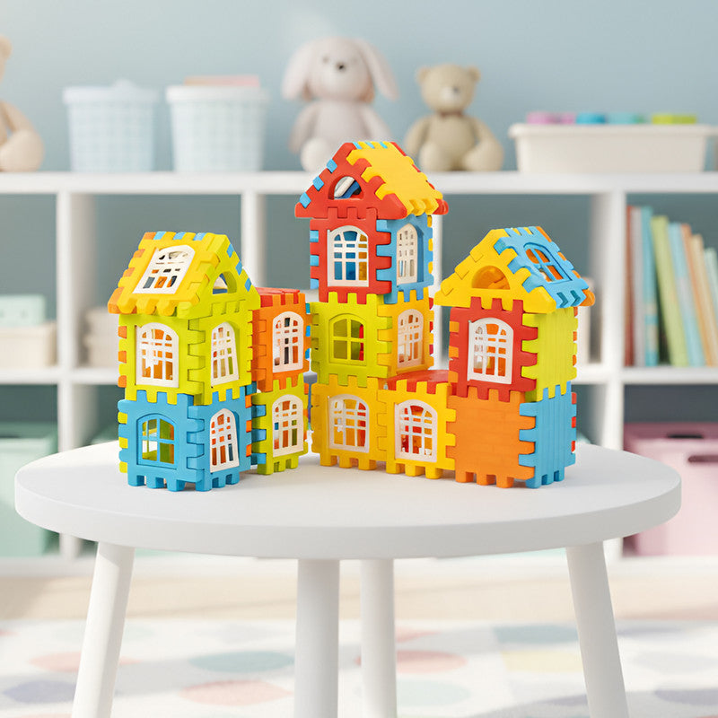 90-Piece Educational Building Blocks