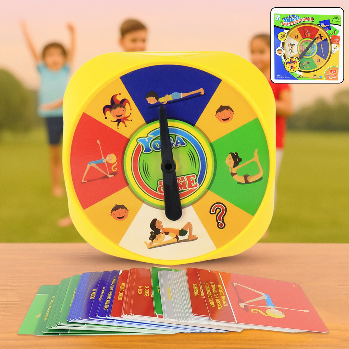 Yoga Spinner Family Party Game