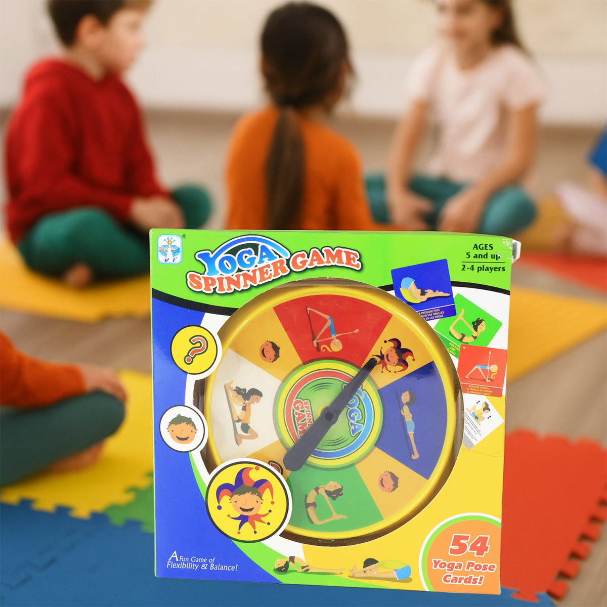 Yoga Spinner Family Party Game