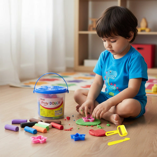 Creative Clay Play Set – 10 Colours & Cutters