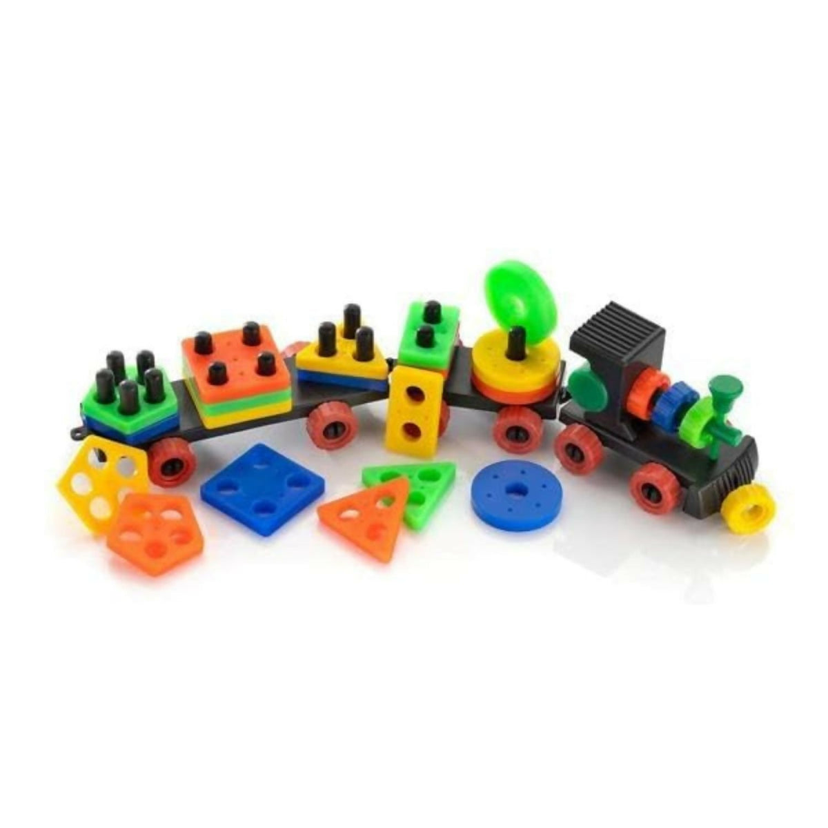 Rainbow Shape Sorter Train