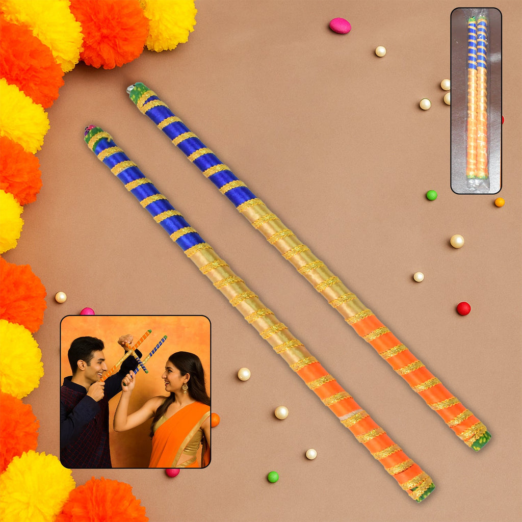Dussehra Family Combo (Ram Leela Kit + 2 Dandiya Pairs)