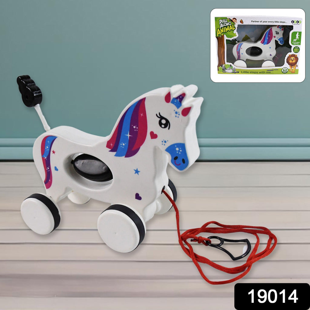 Unicorn Pull-Along Toy