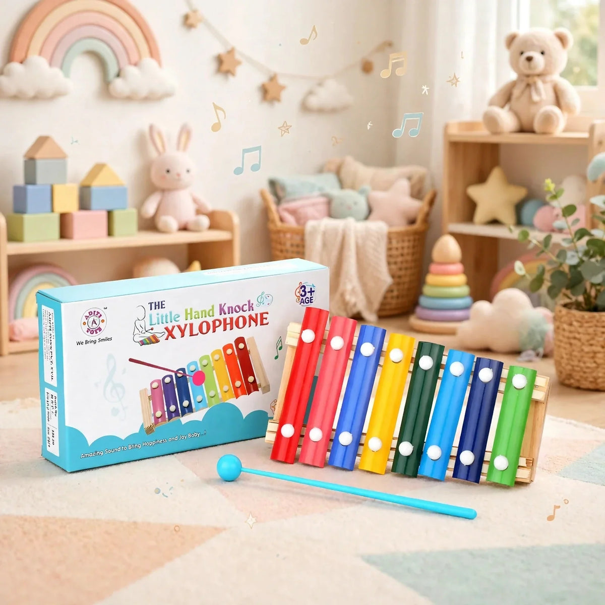 Knock & Play Xylophone Hammer Toy