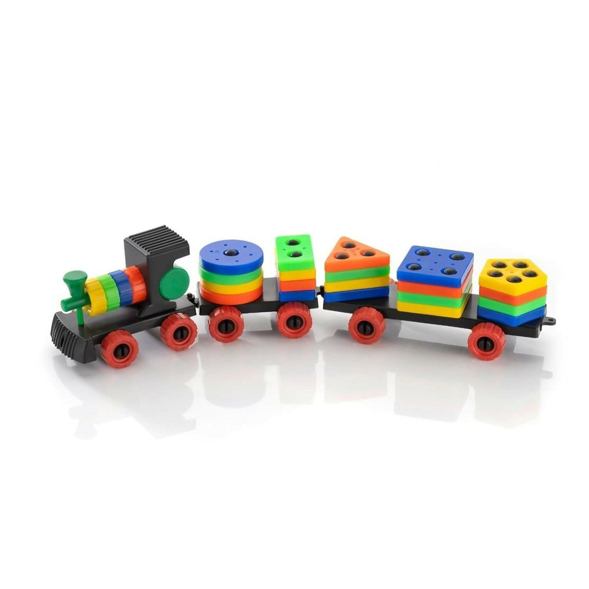 Rainbow Shape Sorter Train